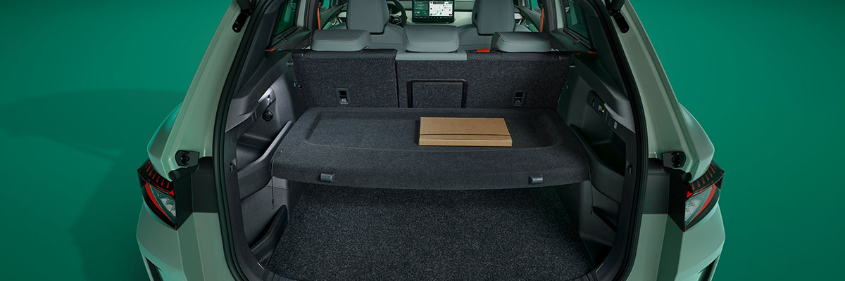 rear boot & storage of an Elroq